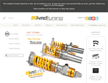 Tablet Screenshot of kmdtuning.com